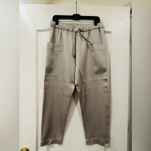 Brunello Cucinelli Women’s Gray Drawstring Pants